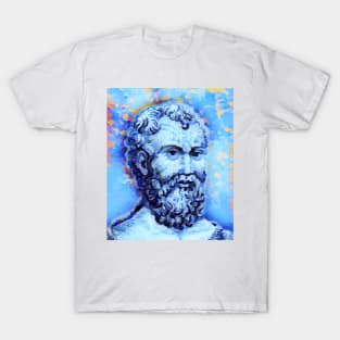 Zeno of Citium Portrait | Zeno of Citium Artwork | Zeno of Citium Painting 12 T-Shirt